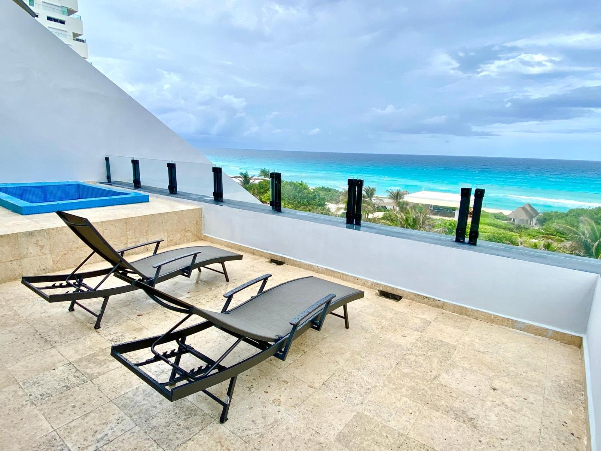 Condo In Ocean Front Resort Cancun Phòng bức ảnh